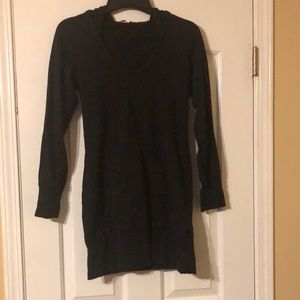 Armani Exchange long hooded sweatshirt